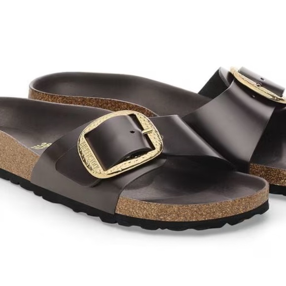 BIRKENSTOCK Madrid Hammered Big Buckle
 - High-Shine Espresso - Picture 3 of 5